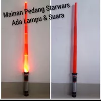 Mainan Pedang Star Wars LED Lightsaber - Pedangan Starwars Sword Anak