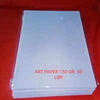 Art Paper Glossy 150 gr. 50 lbr. A 4