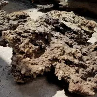 Batu besi iron stone aquascape aquarium berat 1 kg