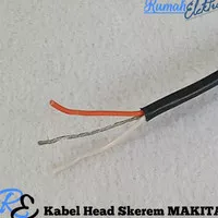 Kabel Head Kabel Skerem Stereo MAKITA HITAM Per Meter Tembaga Murni