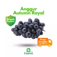 Buah Anggur Autumn Royal Seedless 500gr