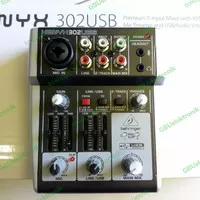 Mixer Behringer Xenyx 302 USB Original 302USB Audio Interface