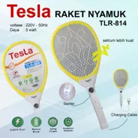 Raket nyamuk Tesla TLR 814 raket nyamuk terbaik raket nyamuk cas