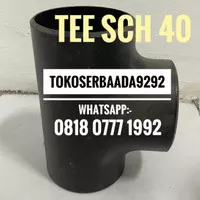 Tee SCH 40 4"inch ; Tee Besi Cs 4" inch DN 100 A234 WPB