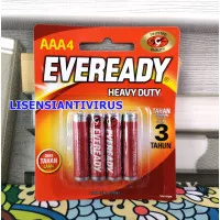 BATERAI EVEREADY 1012 BP4 AAA Merah isi 4pcs Baterai AAA Energizer