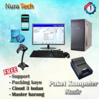 Paket Komputer Kasir Toko Full set Program Pos Software Minimarket