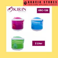 Rice Cooker 2 Liter Kirin KRC-138 Non-Stick Magic Com KRC 138