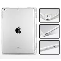 iPad Air 4 2020 10.9 Clear Slot Pen Holder TPU Case Sarung Bening