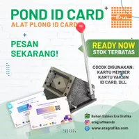 ALAT POTONG / ALAT PLONG / MESIN POND ID CARD INSTANT