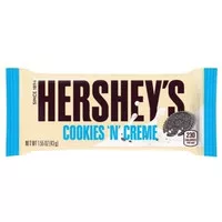 HERSHEYS COOKIES N CREAM 43GR 43GR HERSHEY`S USA COKLAT BAR
