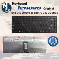 Keyboard Lenovo IdeaPad G40 G40-30 G40-45 G40-70 G40-75 Black Original