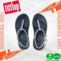 Sandal Fitflop Original Igushion Splash Warna Navy dan White