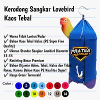 Kerodong Sangkar Lovebird Tebal Premium