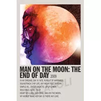 Poster Cover Album Man on The Moon: End of Day - Kid Cudi