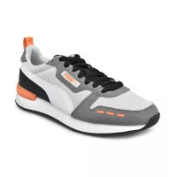 Sepatu Puma Pria R78 Grey Sneakers Original