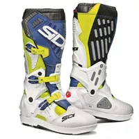 Sepatu Sidi Atojo SRS Boots - Fluo Yellow White Blue Size 42
