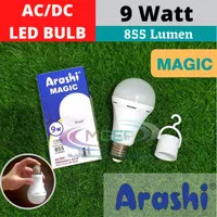 Lampu LED Emergency Arashi Magic 9 Watt Lampu Darurat Best Seller