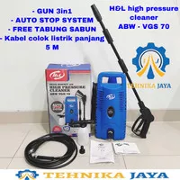 Jet Cleaner H&L ABW VGS 70 Mesin Steam Cuci Mobil Motor AC Auto Stop