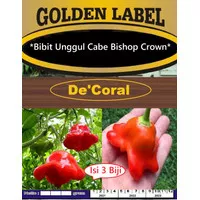 Bibit Unggul Cabe Bishop Crown | Benih Cabai Bishop Crown| Cabe Unik