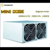 Alat Mining Mini Doge 185M 235W Miner LTC Miner Goldshell