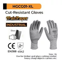 Sarung Tangan Anti Potong Anti Sayat Cut Resistant Gloves INGCO HGCG01