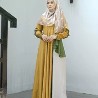 Alwa Hijab Gamis Set Busui Friendly Alwa Crepe