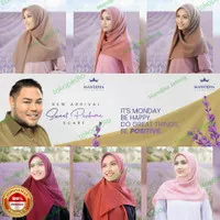 Sweet Parfume Scarf Mandjha Jilbab Hijab Segi Empat Polos Ivan Gunawan