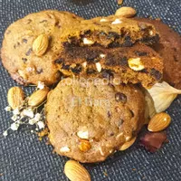 Kimikuki - Nutty chocolate cookies/Kukis kacang coklat/Chewy cookies