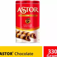 Astor Chocolate Wafer Stick Kaleng 330 Gram