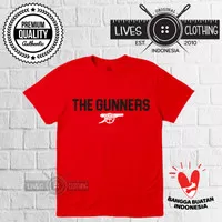 KAOS BOLA ARSENAL THE GUNNERS PREMIUM COTTON COMBED 30S