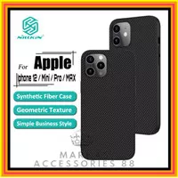 IPHONE 12 PRO MAX 6.7 NILLKIN SYNTHETIC FIBER ORIGINAL HARD SOFT CASE