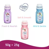 Cussons Baby Powder 50gr Extra Fill