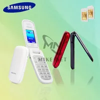 Garansi dual card ponsel lipat Samsung GT-E1272 termurah