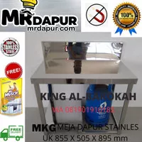 MEJA KOMPOR GAS STAINLESS STEEL .MR.DAPUR