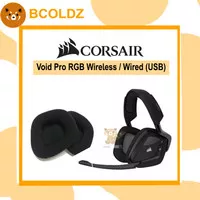 Earpad Busa Gaming Headset Corsair Void Pro RGB Foam Pengganti Premium