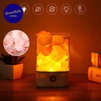 Lampu Tidur Hias LED Dekorasi Crystal Salt Lamp of Himalaya Lava Lamp