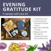 Evening gratitude self care kit (hampers yang cocok sebagai gift)