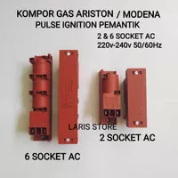 Pulse Ignition Pemantik 2 6 Socket AC Kompor Gas Ariston Modena Dll