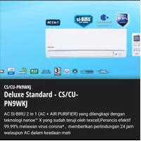 AC Panasonic 1 PK PN9WKJ DELUXE STANDAR