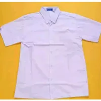 Baju Seragam Putih Polos Lengan Pendek Merek SERAGAM Untuk SD SMP SMA
