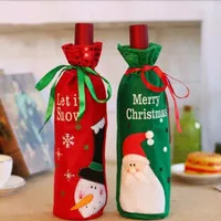Sarung Botol Wine Nuansa Natal Christmas style Wine Bottle cover