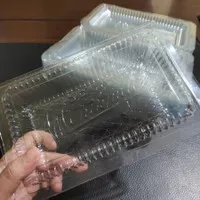 Mika Ukuran 2A - Tray Kue Box 2A Plastik Kemasan Makanan - Isi 50Pcs