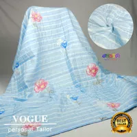 Selimut Dewasa Katun Lembut Traveling Vogue 180x200 Love Square Blue