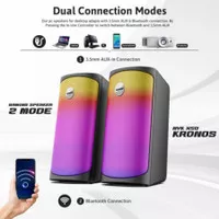Speaker Usb NYK X50/X-50 KRONOS Stereo Gaming RGB (bs untuk Pc/Laptop)