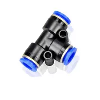 Neple FITTING PNEUMATIC TEE selang 8mm x 8mm x 8mm