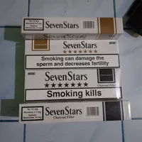 Rokok Seven Stars Charcoal filter Original import