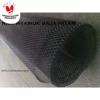 SALE!! RAM NYAMUK BAJA HITAM KAKU / KAWAT KASA PINTU JENDELA TIKUS