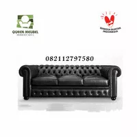 Sofa Chesterfield 3 Seater Oscar /Sofa /Sofa Minimalis/Sofa Ruang Tamu