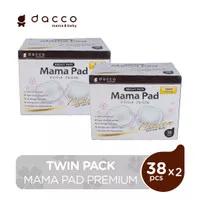 TWIN PACK - Dacco Mama Pad Premium Isi 38pcs - Breast Pad