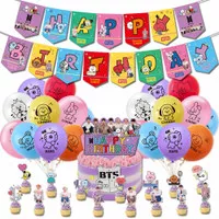 DECORATION PARTY BIRTHDAY BT21